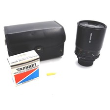 Tamron SP 500mm 1:8 Tele Macro 55BB Lens Adapt-All 2 Camera Mamya ZE Adapter