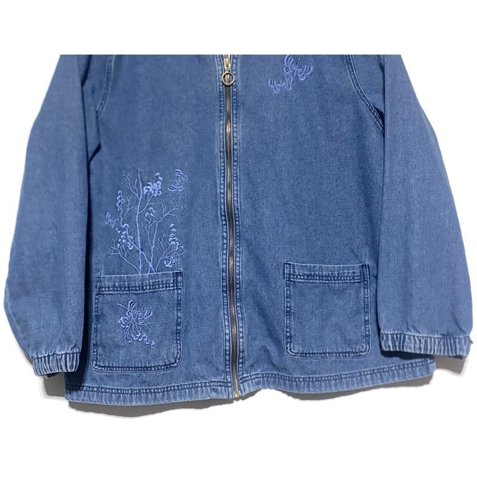 Basic Editions Jacket Windbreaker Women's XXL Ful… - image 5