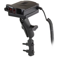 RAM Motorcycle Brake Clutch Mount w/ Magnetic Power Plate Radar Detector Cradle
