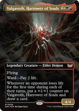 Valgavoth, Harrower of Souls (Borderless) - Foil NM MTG Commander: Duskmourn:...