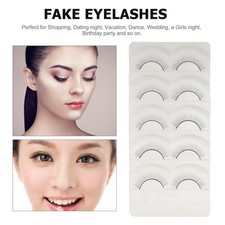 5 Pairs Eyelash Extension Kit for Beginners Practice Lashes Mannequin Head