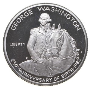 1982-S Proof George Washington 90% Silver Commemorative Half Dollar *7089