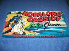 Vintage 1950 Hopalong Cassidy Board Game by Milton Bradley Complete