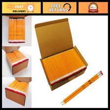 Bulk #2 Yellow Pencils with Erasers, Pre-Shar...