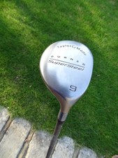 LADIES TAYLOR MADE BURNER SUPER STEEL 9 WOOD 24* GRAPH BUBBLE LADIES FLEX  41"