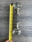 vintage clear glass door knobs — photo 6