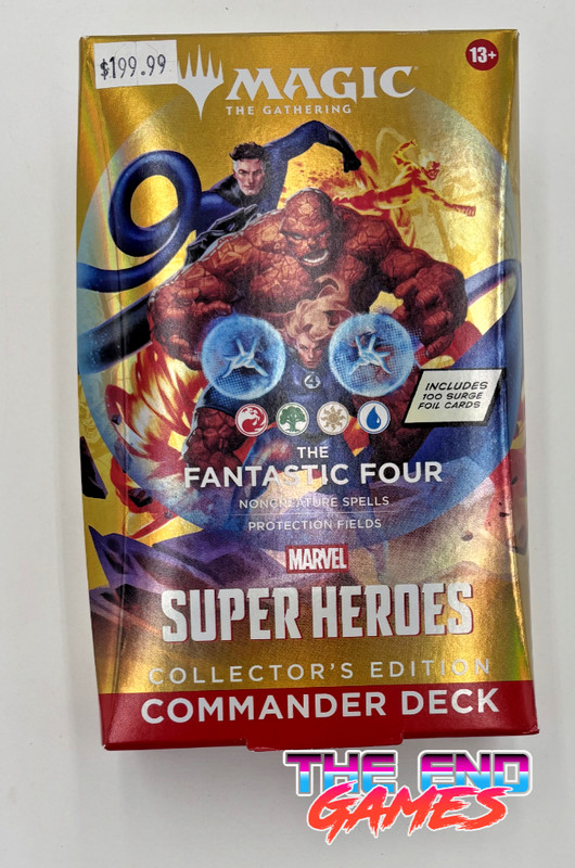 MTG Marvel Super Heroes Commander Deck Collectors Edition The Fantastic Four New