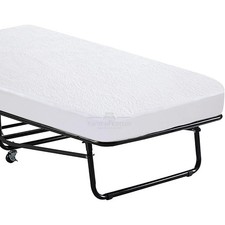 Cot Mattress Protector 30"x80" Waterproof, Terry Soft and Noiseless Mattress ...