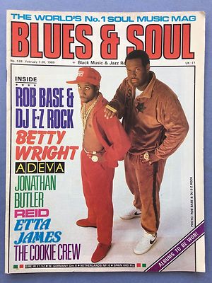 Blues & Soul - No.528 1989 - Etta James - Adeva - Jonathan Butler - Betty Wright