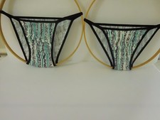 His Hers Bikini Brief Underwear BODY HUGGER Seamless Wild Animal USA made sexy