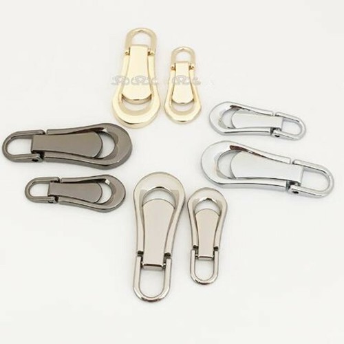 Zipper Fixer Repair Pull Tab Instant Kit Bags Replacement Molded Slider Fix 5pcs - Picture 2 of 10