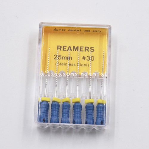 Dental Stainless Steel Endodontic Root Canal H/K/R Files 21/25/31mm Hand Use - Picture 39 of 49