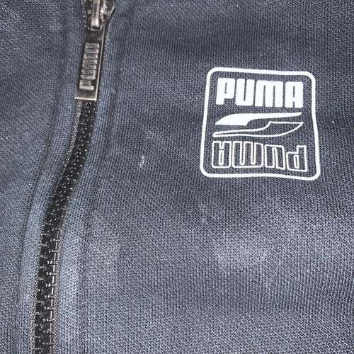 Sportjacke von Puma, Gr 140, Schwarz, Kapuze, Reißverschluss - Bild 2 von 2