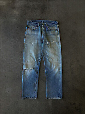 80´s Levi´s 501 RED LINE W30 × L27H-