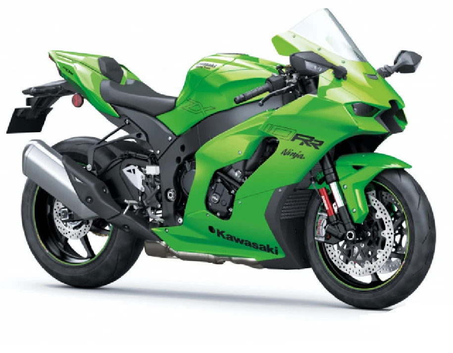 Green motorbike deals