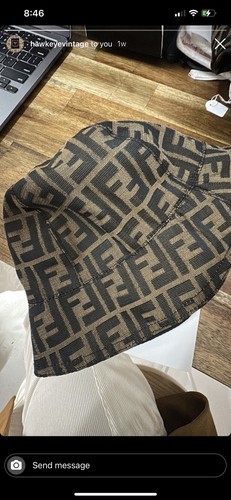 Fendi zucca bucket hat