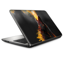 Laptop Skin Wrap Universal for 13 inch - Wolf howling at Moon