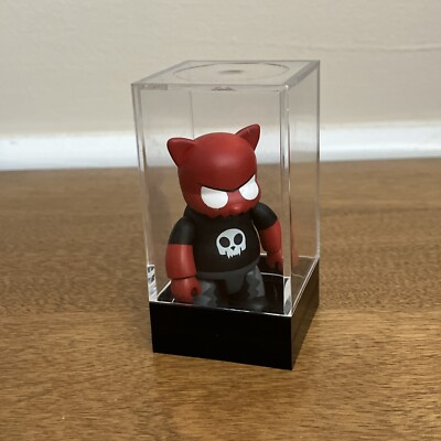 Toy2R Qee Wood Toyer スカル ガイコツ 8インチフィギュア Qee Devil Toyer Cat Plastic Figure vinyl Art toy SKULL Toy2r