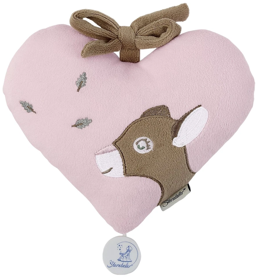 Sterntaler Spieluhr Herz Reh Rosi Gr M ca. 14 cm 6011737 Neu