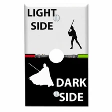 Light Side, Dark Side, Star Wars Light Switch Cover, Home Décor, Night Light
