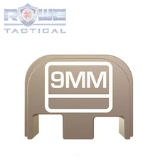 Rowe Tactical Rear Slide Cover Plate for Glock Gen 1-5 - FDE - Glock 9MM