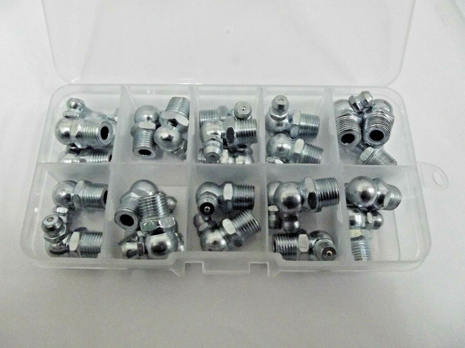 1/8 Bsp 90o Elbow  Grease Nipples, 25 x 1/8 Bspt 90o Grease Nipples