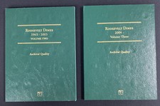 Littleton Coin Folders Roosevelt Dimes Volumes 2 & 3. Great For Beginners !!!