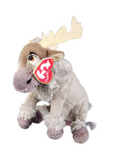 TY Beanie Baby Sparkle Disney  s Frozen Sven Plush Reindeer Hang Tag 6 inches