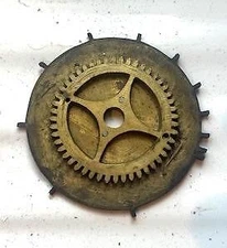 30hour strike count wheel - count wheel for longcase clock - Clockmakers spares