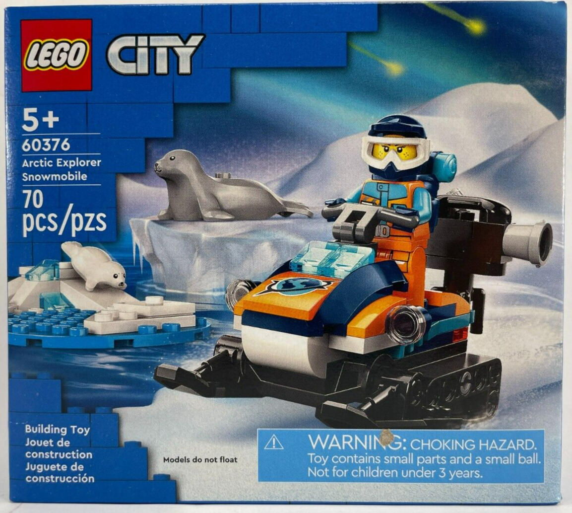 Lego CITY - 60376 - Arctic Explorer Snowmobile - 70 Pcs. | eBay