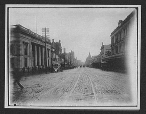 Downtown St,Union Bank of Australia,Auckland,New Zealand,1895,William Jackson - Foto 1 di 1