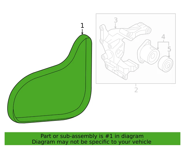 ✅OEM✅ Serpentine Belt for 15-22 Santa Fe Sonata Tucson Optima Sorento Sportage - Изображение 3 из 4