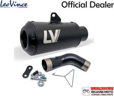 LEOVINCE LV-10 Slip-On Muffler - Full Black 15250FBU ドゥカティ