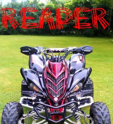 Yamaha Raptor 660 NEW REAPER Eyes HeadLight Covers 