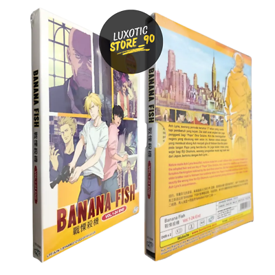 Banana Fish Complete Series (1-24) English Subtitle All Region