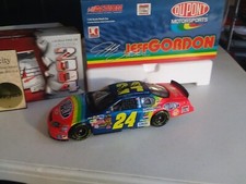 Vintage Autographed JEFF GORDON 24/ Rainbow 2004 Monte Carlo W/COA Insured Ship