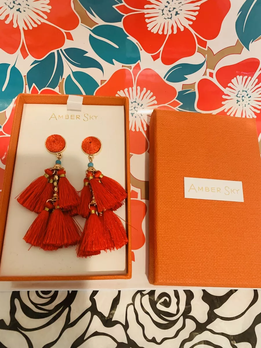 Amber sky best sale earrings