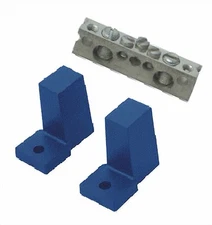 Outback Power, Busbar Kit, Short, W/Black Insulator, STBB-BLUE