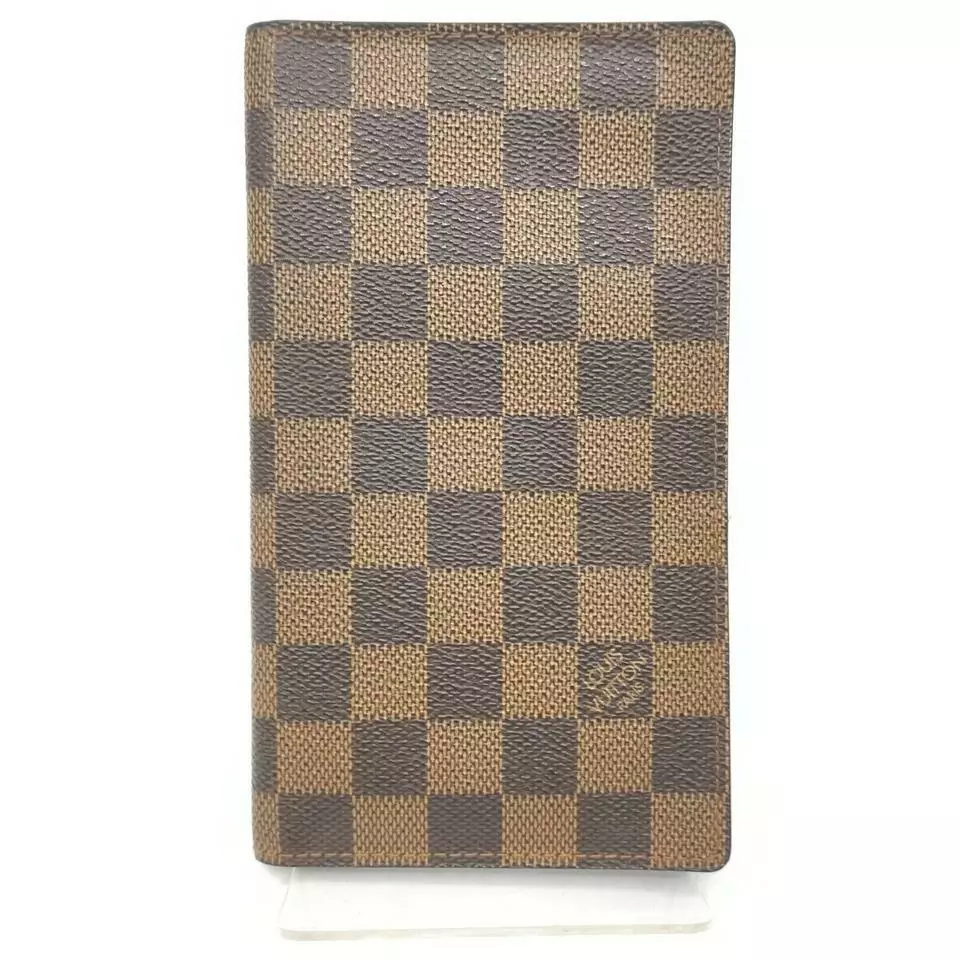 Louis Vuitton Damier Ebene Long Bifold Check Wallet 861589