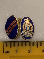 Royal Army Ordnance Corps Sua Tela Tonanti Cufflink By London Badge & Button Co