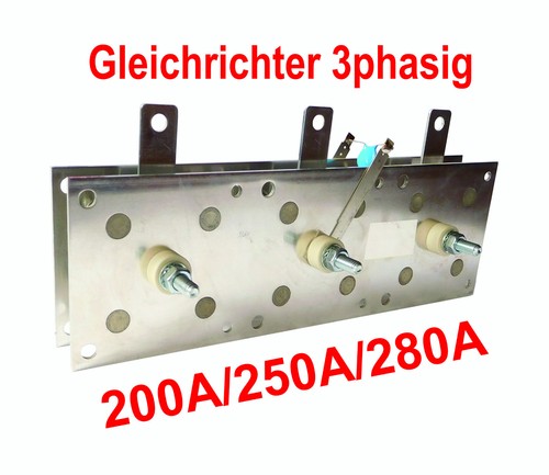 DB Gleichrichter 200A MIG/MAG - Drehstrom Brückengleichrichter Schweißgerät