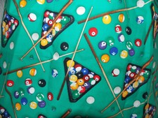 cute kawaii quirky pool 8 ball geek nerd snooker sport handmade skirt one size