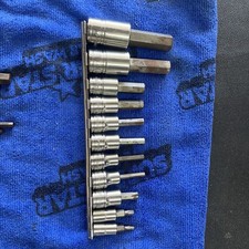 Snap On Allen Set Of 112-12 Drive 916127-38 Drive 3851614732316