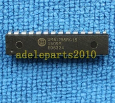 10pcs UM61256FK-15 UM61256FK UMC 32K X 8 BIT HIGH SPEED CMOS SRAM DIP-28