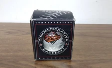 BALTIMORE ORIOLES Commemorative Baseball - New in Damaged Box