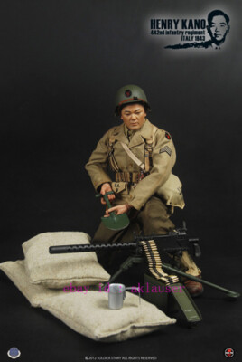 Soldierstory 1/6 Ss059 Henry Kano 442nd Infantry Regiment Italy