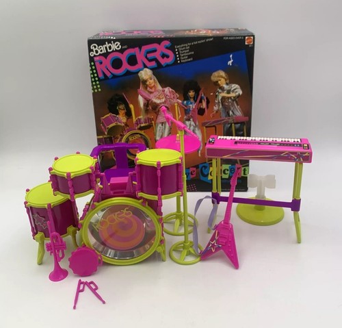 Barbi Rockers Synthesizer And Instruction Manual - Picture 8 of 8