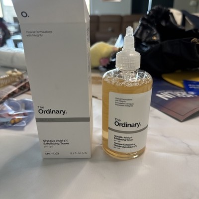 The Ordinary Glycolic Acid 7% Toning Resurfacing Solution Standard Size 240 ML