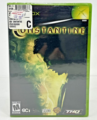 Constantine (Microsoft Xbox, 2005) Brand New, Factory Sealed