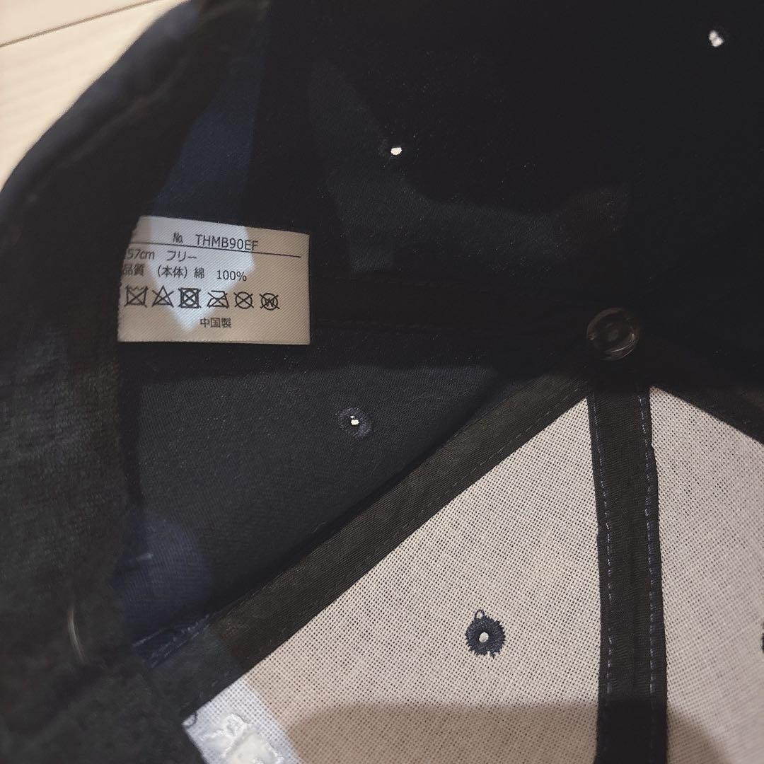 Women's TOMMY HILFIGER Navy Baseball Cap thumbnail 6